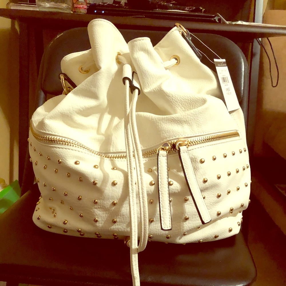 Off White bookbag purse